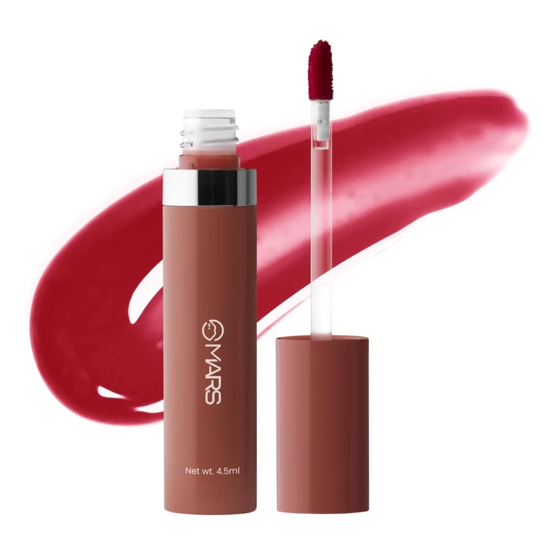 MARS Drip Lip Mist for Women (4.5 ml) (04-Strawberry Drip) | Dual Function | Buildable Color | Glossy Finish | Long-Lasting | Hydration | Light-Weight Formula | Non-Patchy Reapplication thumbnail 2